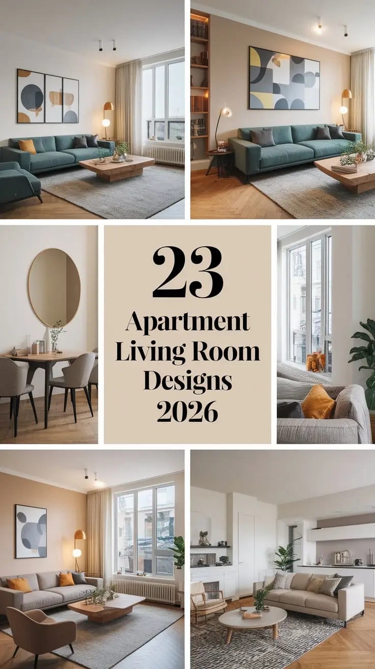 Apartment Living Room Designs 2026: Modern, Cozy, and Inspiring Ideas for Every Style