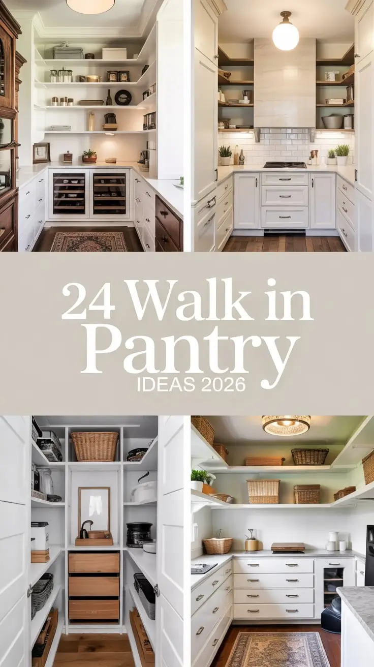 Walk In Pantry Ideas 2026: Modern Layouts, Smart Storage & Minimalist Design Inspiration