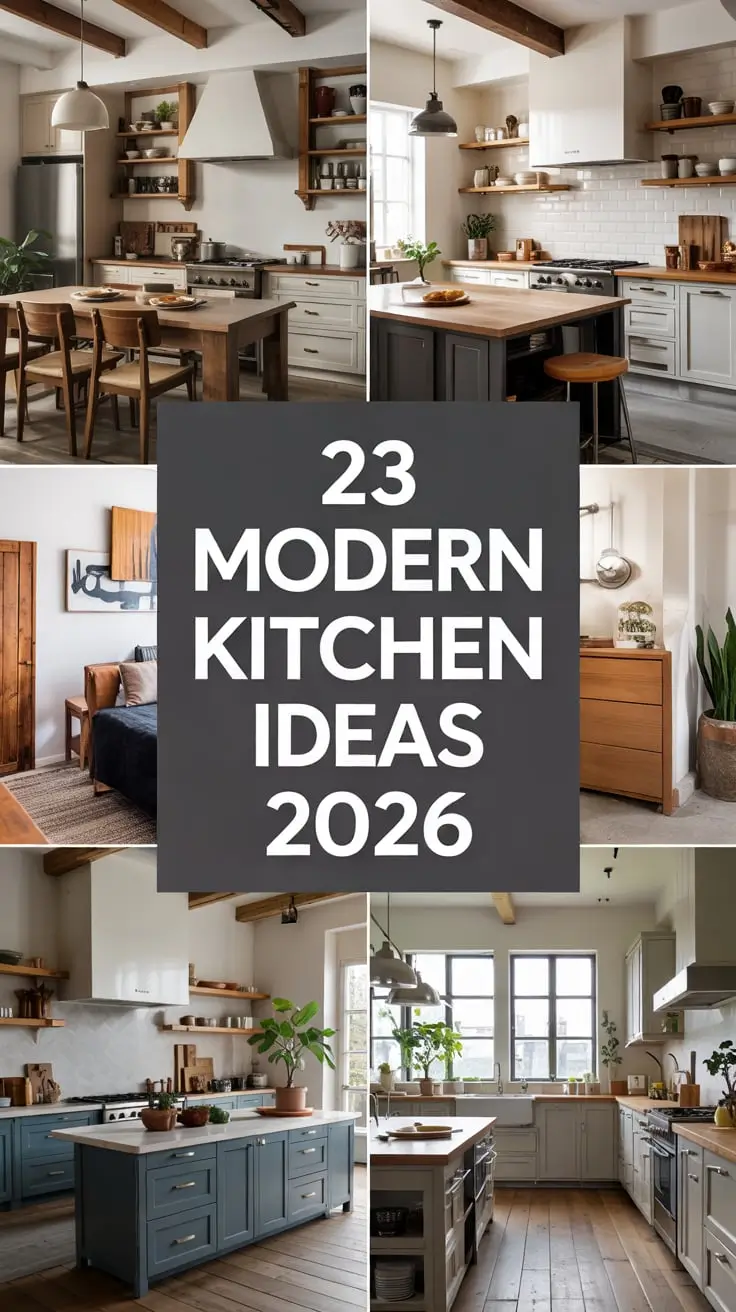 Modern Kitchen Ideas 2026: Luxury Trends, Colors, and Contemporary Design Inspirations