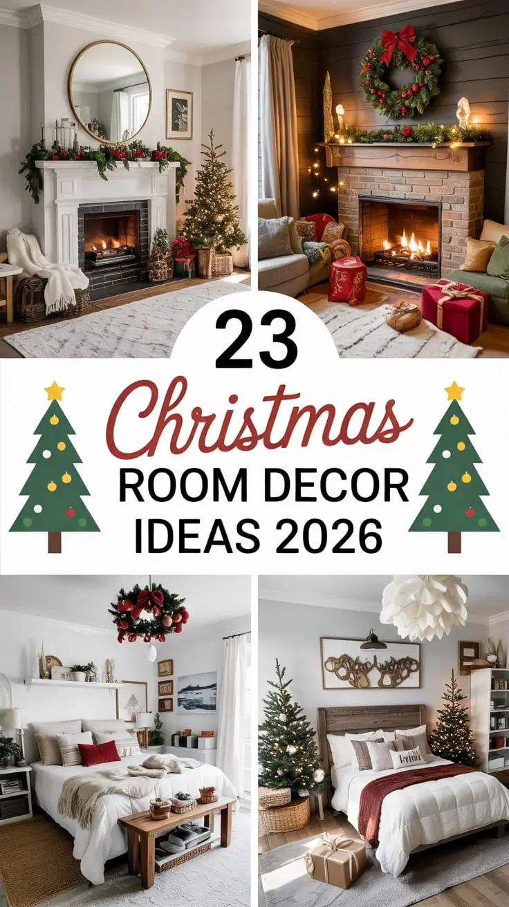 Christmas Room Decor Ideas 2026: Cozy, Aesthetic, and Easy Holiday Bedroom Designs