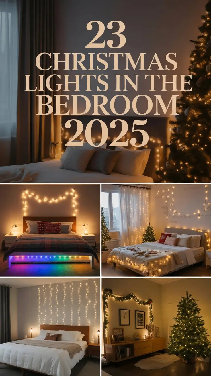Christmas Lights In The Bedroom 2025: 23 Stunning Ideas To Transform Your Space This Holiday Season