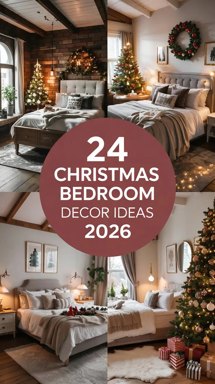Christmas Bedroom Decor Ideas 2026: Cozy, Modern & Aesthetic Holiday Inspirations