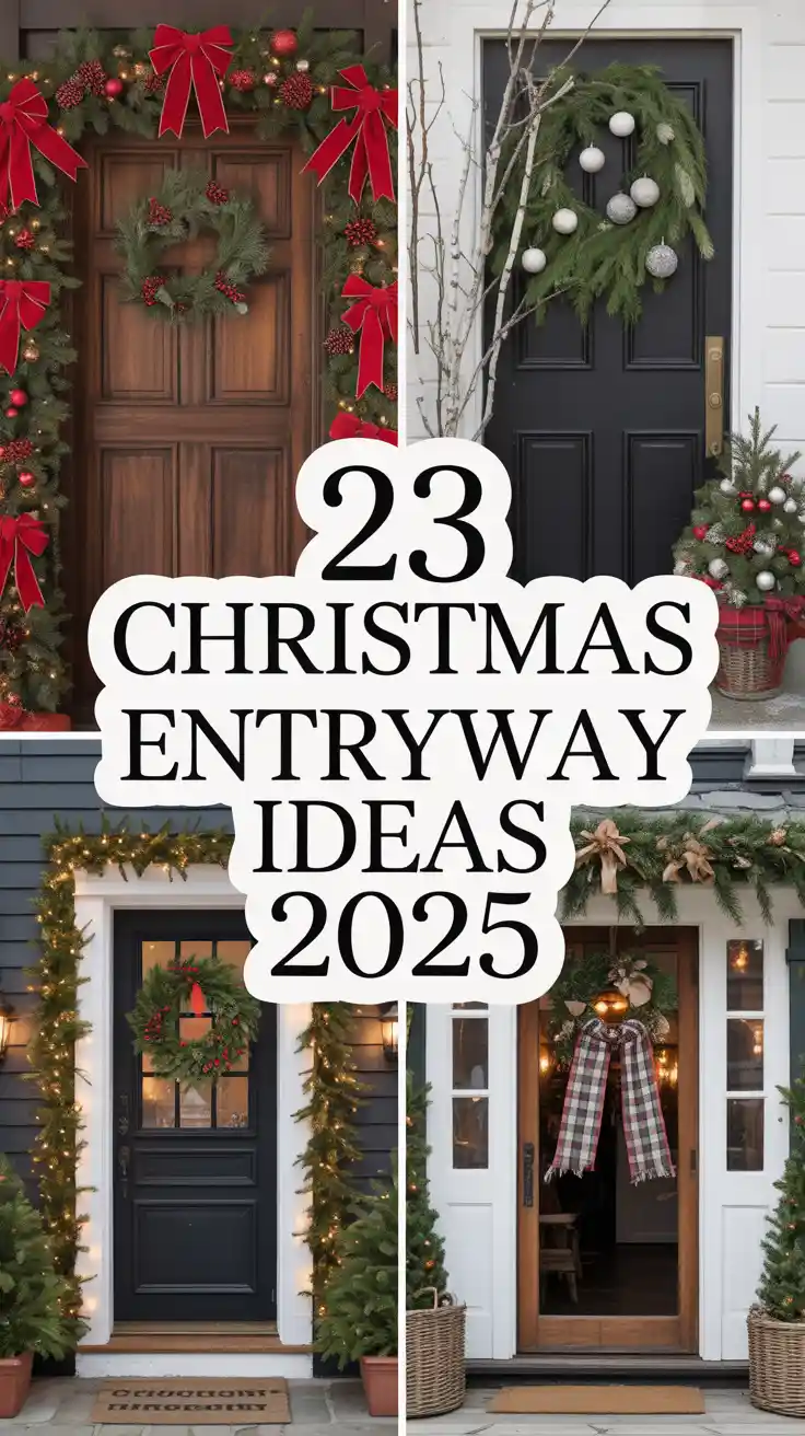 Christmas Entryway Ideas 2025: Festive Inspiration For Front Door, Farmhouse & Modern Spaces