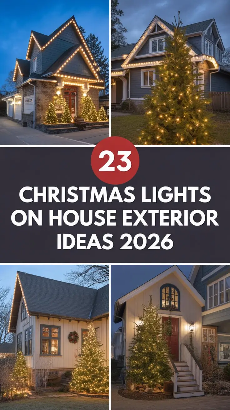 Christmas Lights On House Exterior Ideas 2026: Modern, Vintage & Simple Decorating Inspirations