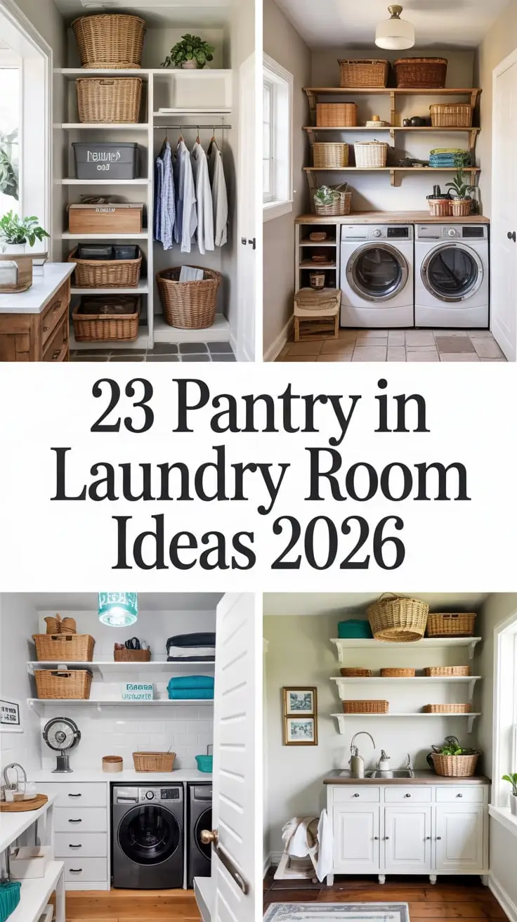 Pantry In Laundry Room Ideas 2026: Modern, Functional & Stylish Design Inspiration
