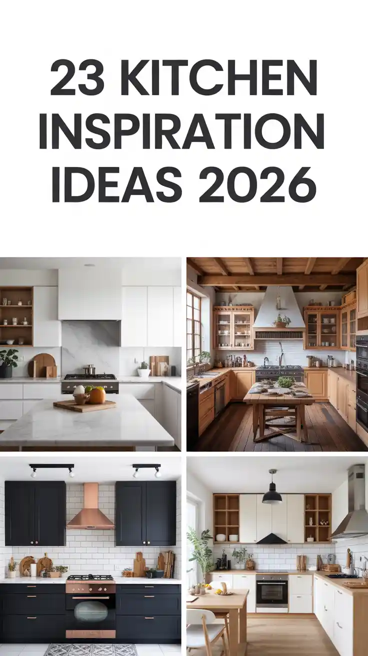 Kitchen Inspiration Ideas 2026: Modern Trends, Colors, and Stylish Designs for Every Home