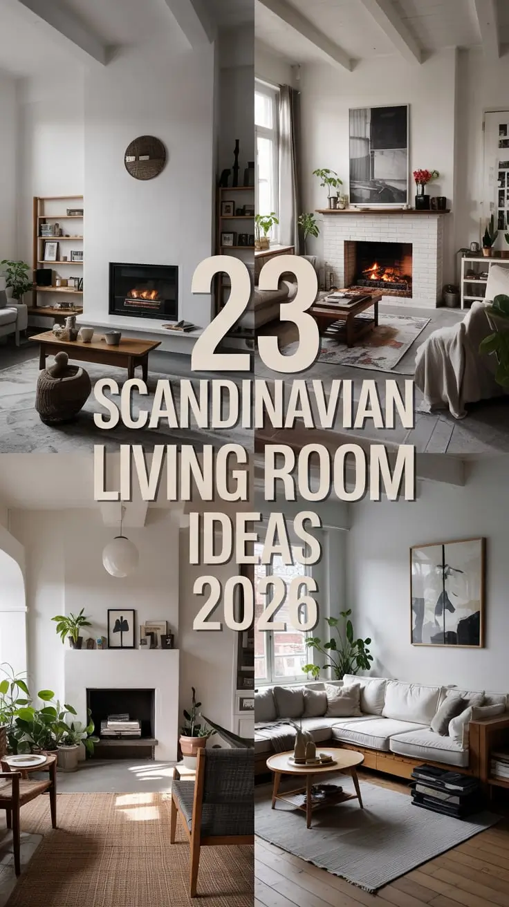 Scandinavian Living Room Ideas 2026: Modern Nordic Style Inspiration for Cozy Minimalist Homes