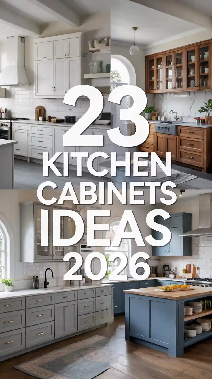 Kitchen Cabinets Ideas 2026: Modern Designs, Colors & Smart Storage Trends