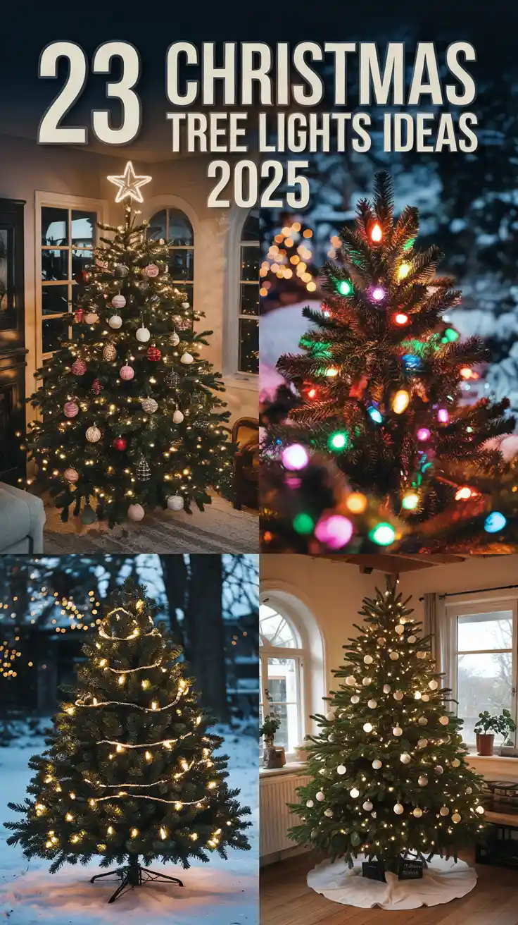 Christmas Tree Lights Ideas 2025: Indoor, Outdoor & Aesthetic Lighting Trends