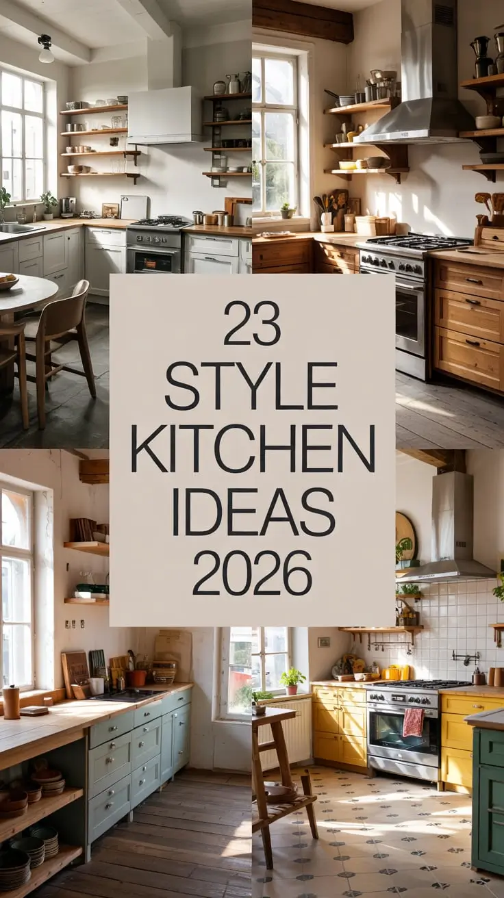 Style Kitchen Ideas 2026: Inspiring Designs From Farmhouse to Modern Industrial