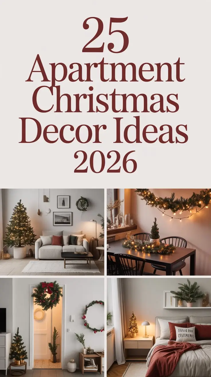 Apartment Christmas Decor Ideas 2026: Cozy, Creative & Modern Holiday Inspiration