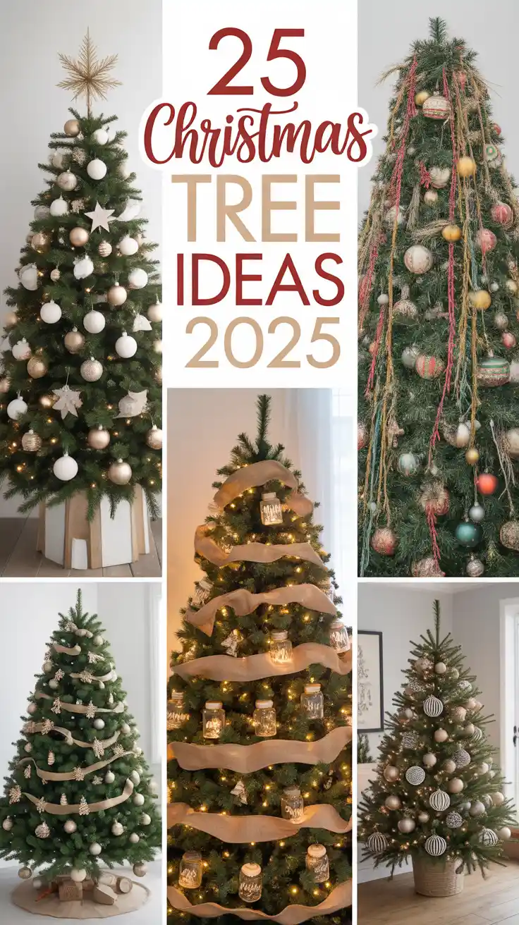 Christmas Tree Ideas 2025: Modern, Rustic & Unique Holiday Decor Inspirations