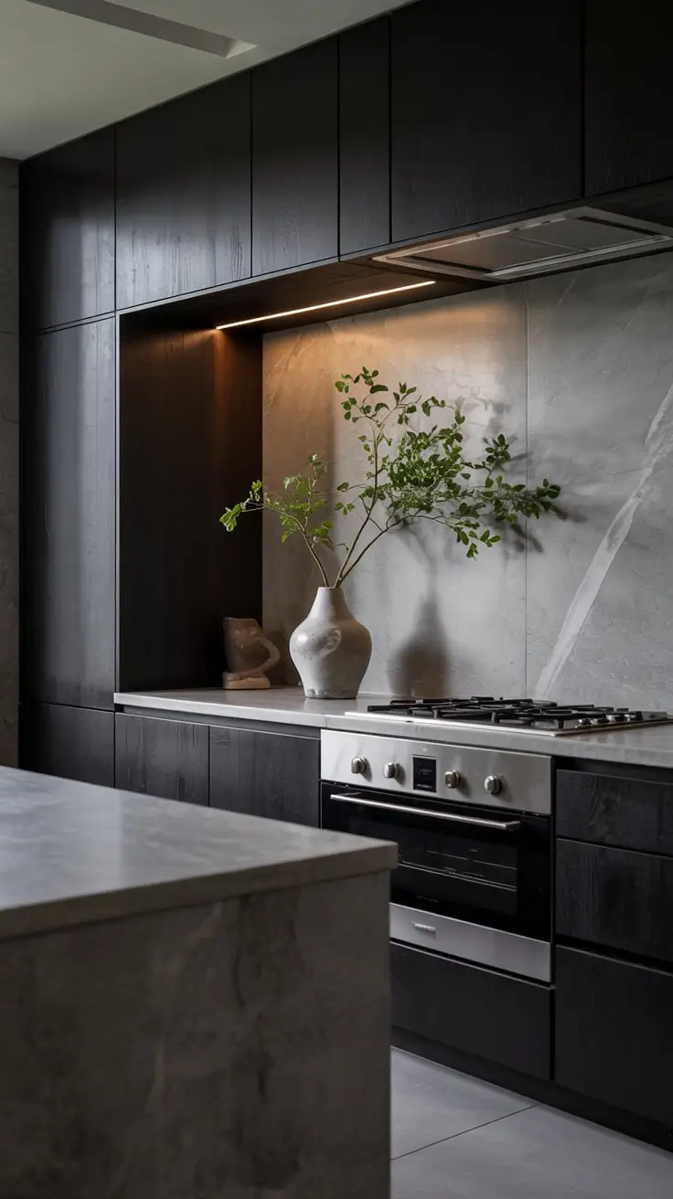 Dark Kitchen Ideas 2026: Modern, Luxury, Rustic and Brightened Dark Interior Designs