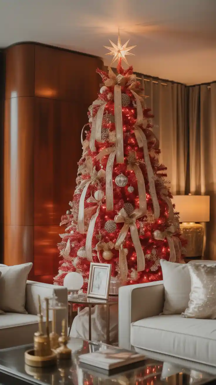 Red And White Christmas Tree 2025: Elegant Decor Ideas For A Classic Holiday Look