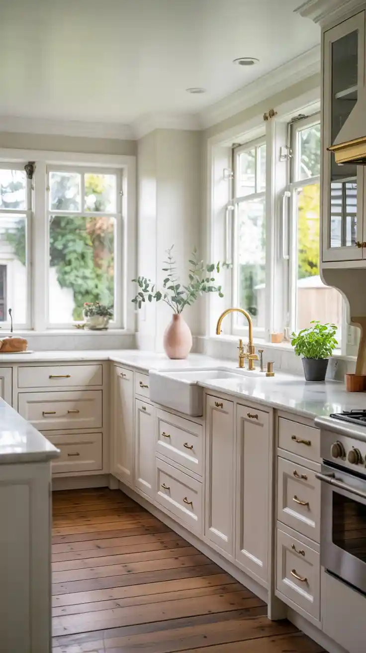 White Kitchen Cabinets Ideas 2026: Modern, Farmhouse & Transitional Design Inspirations