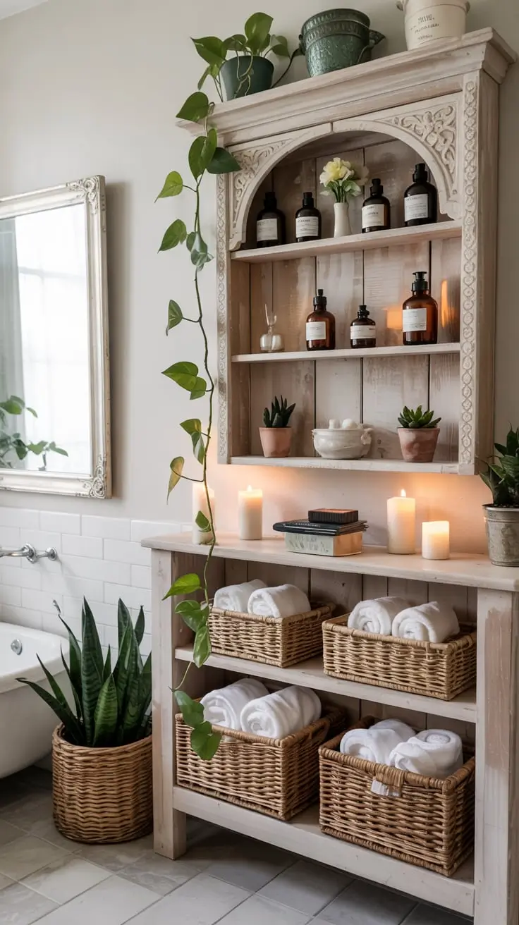 Bathroom Wall Cabinet Ideas 2026: Modern, Space-Saving, Vintage & Stylish Designs