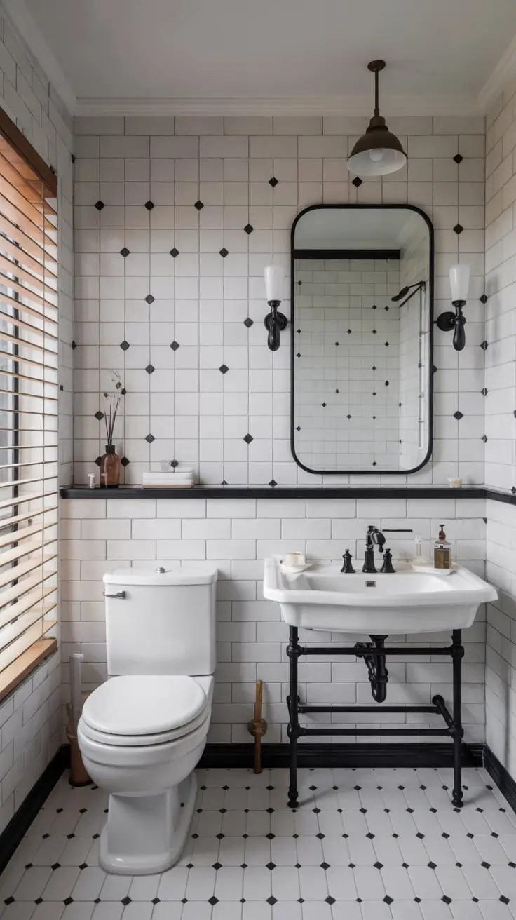 Black and White Bathroom Ideas 2026 Transformations and Modern Design Inspiration
