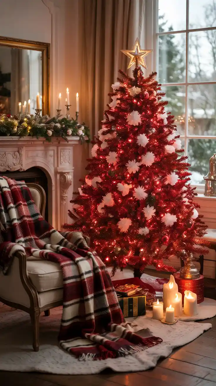 Red And White Christmas Tree 2025: Elegant Decor Ideas For A Classic Holiday Look