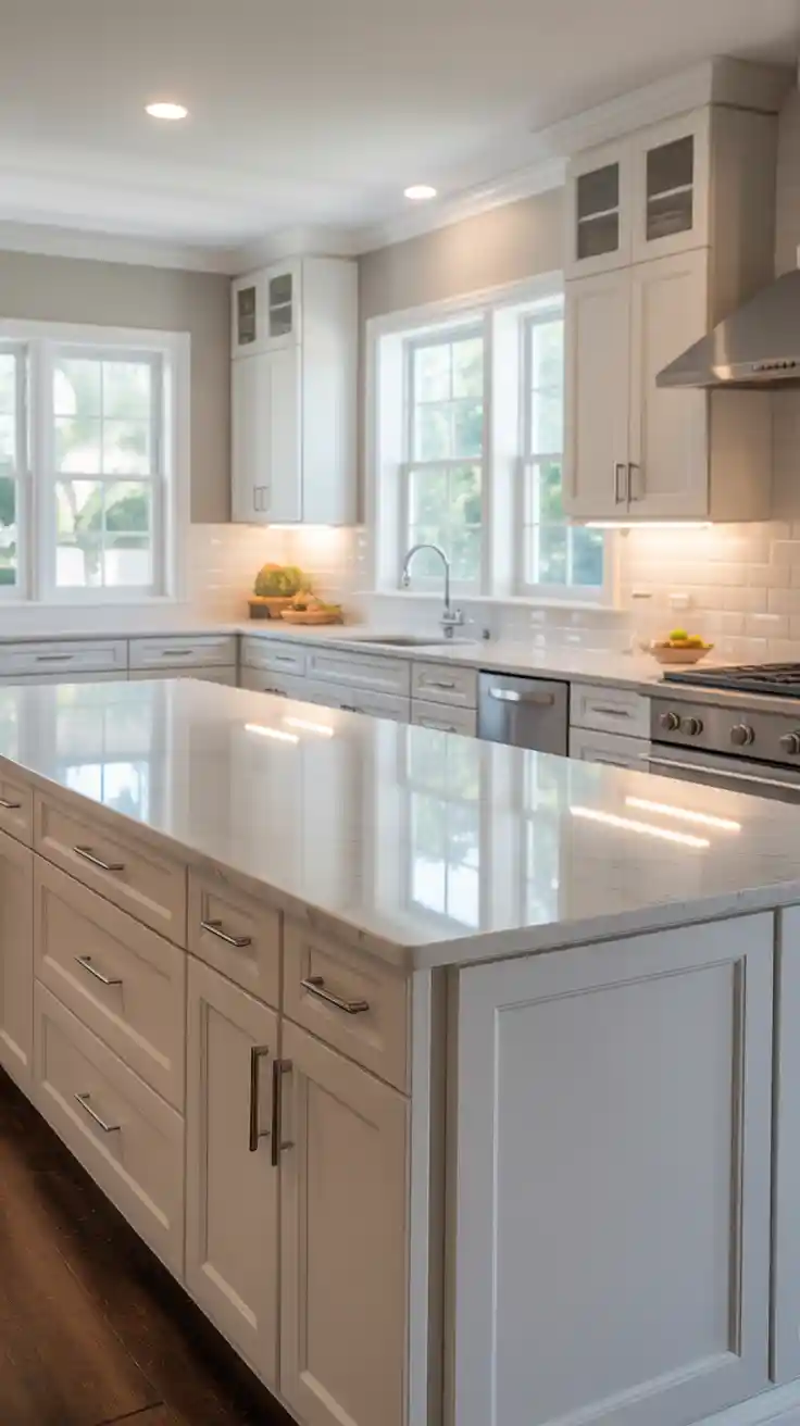 White Kitchen Cabinets Ideas 2026: Modern, Farmhouse & Transitional Design Inspirations