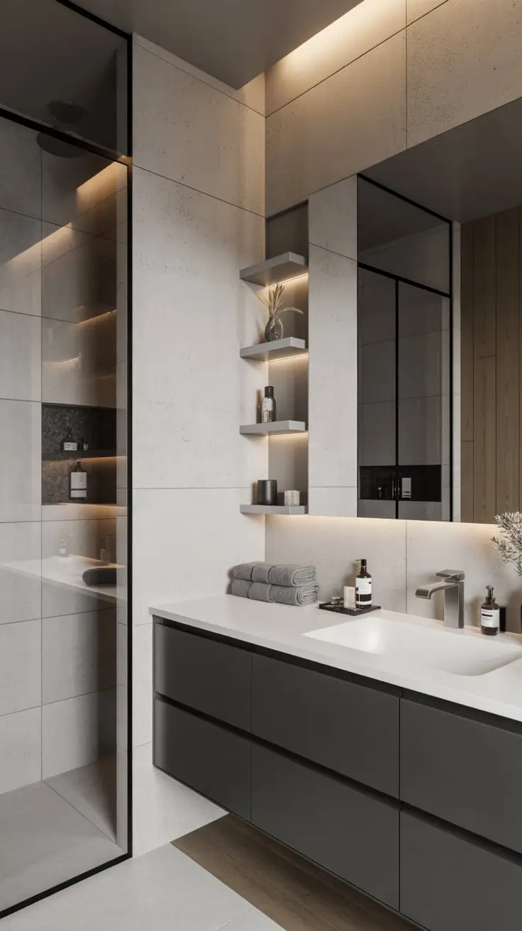 Black and White Bathroom Ideas 2026 Transformations and Modern Design Inspiration