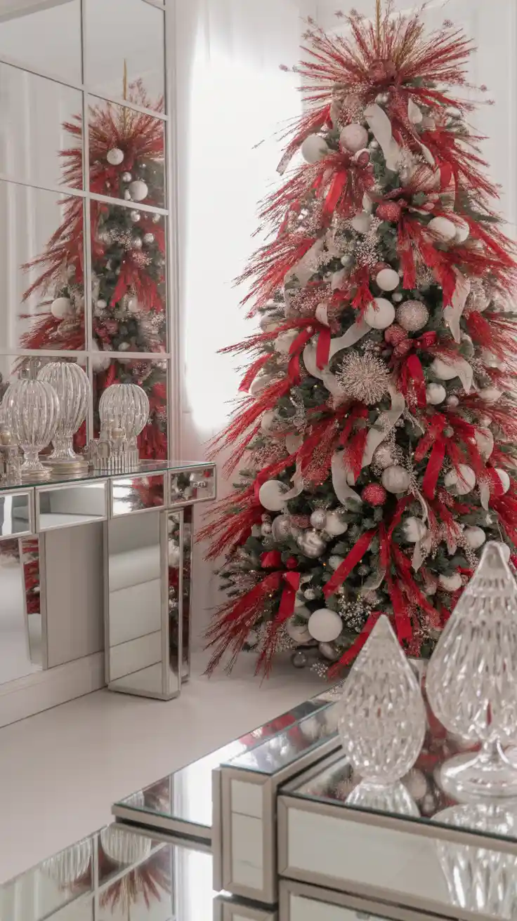 Red And White Christmas Tree 2025: Elegant Decor Ideas For A Classic Holiday Look