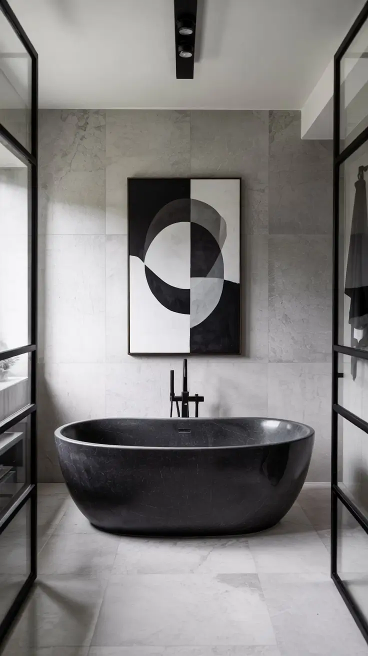 Black and White Bathroom Ideas 2026 Transformations and Modern Design Inspiration