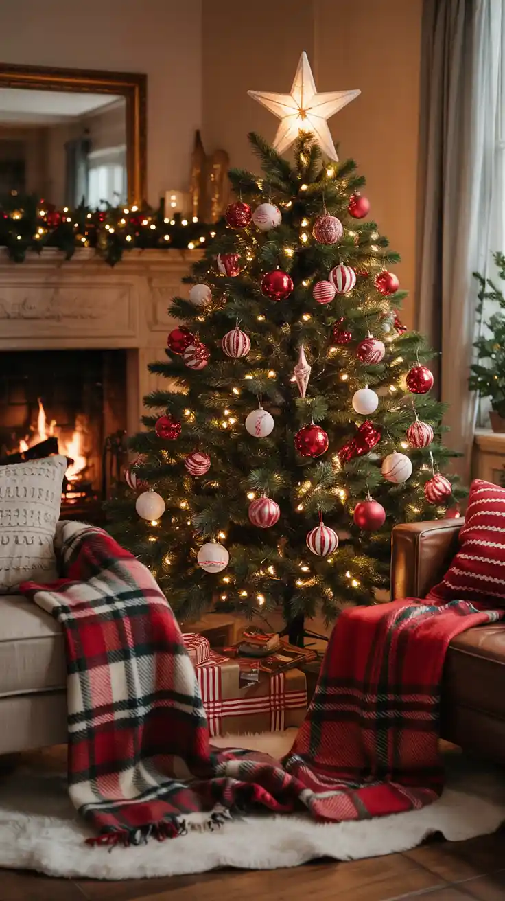 Red And White Christmas Tree 2025: Elegant Decor Ideas For A Classic Holiday Look