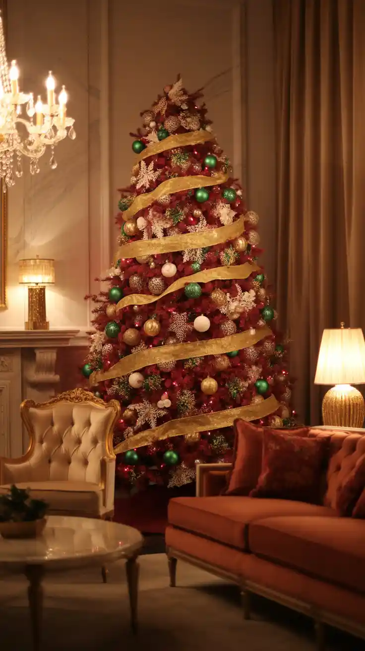 Red And White Christmas Tree 2025: Elegant Decor Ideas For A Classic Holiday Look
