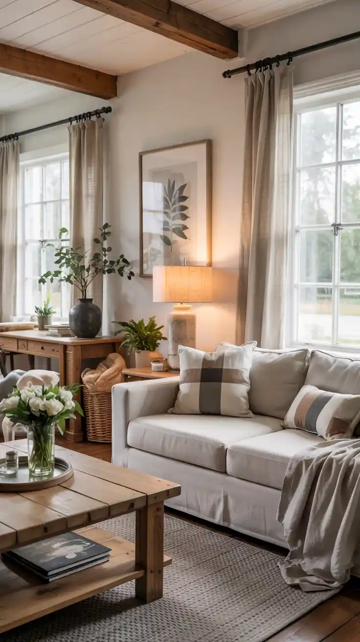 Farmhouse Living Room Ideas 2026: Cozy, Rustic, and Modern Designs to Inspire Your Home