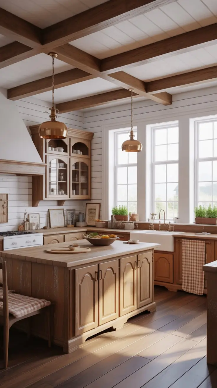 Farmhouse Kitchen Ideas 2026: Cozy Rustic & Modern Country Design Trends