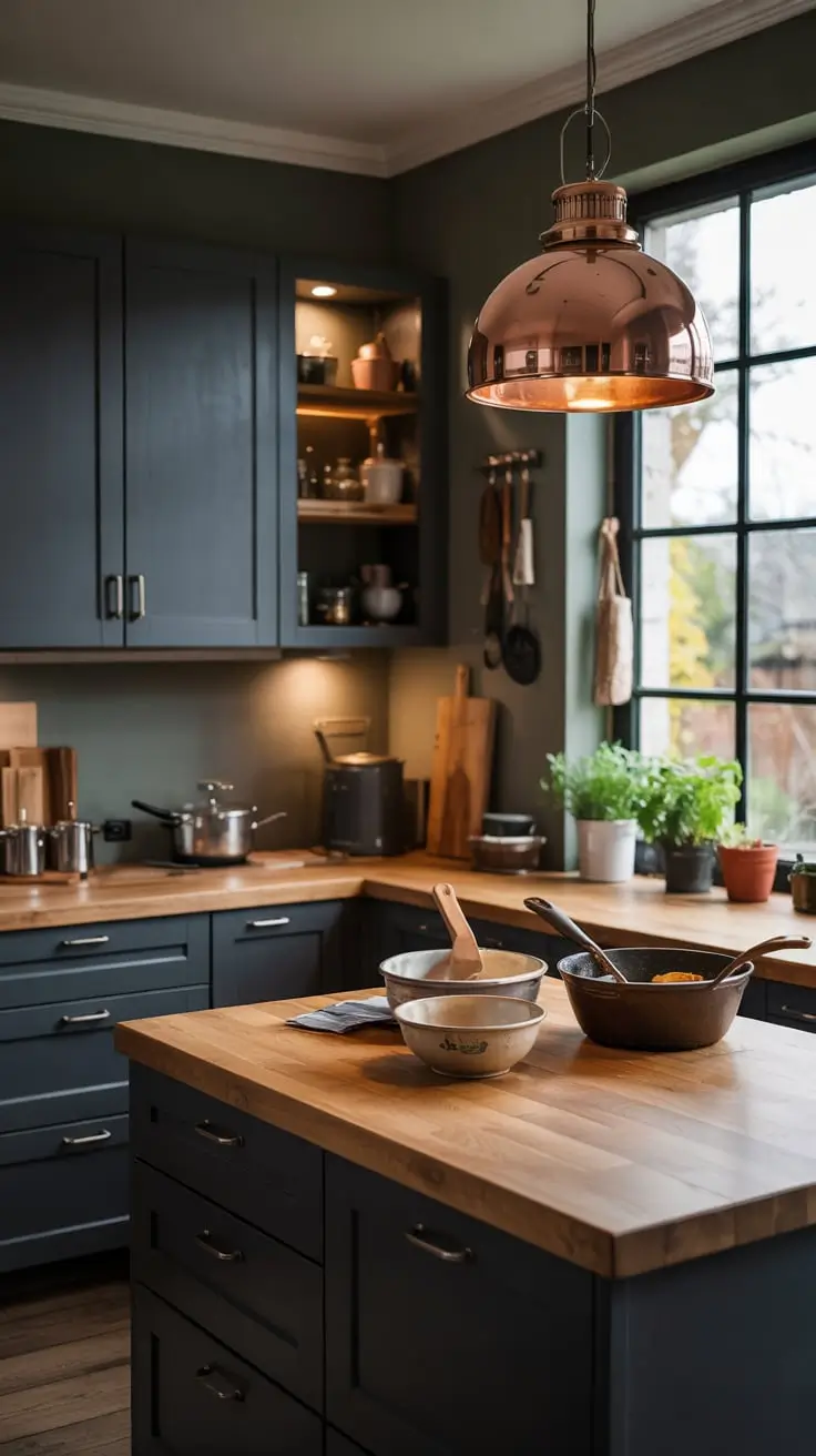 Dark Kitchen Ideas 2026: Modern, Luxury, Rustic and Brightened Dark Interior Designs