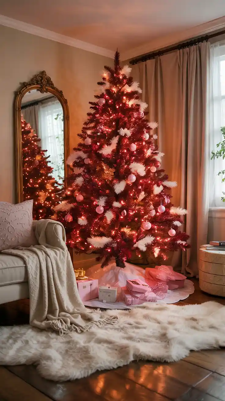 Red And White Christmas Tree 2025: Elegant Decor Ideas For A Classic Holiday Look