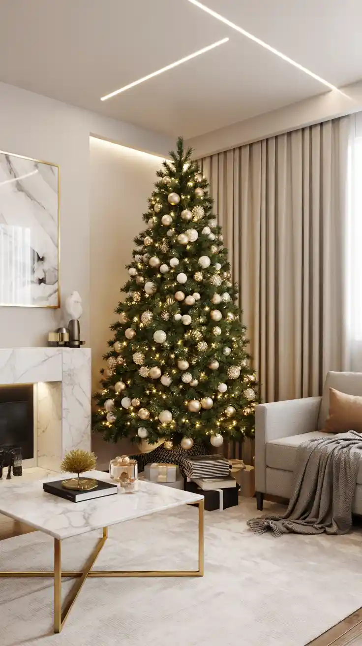 Gold Christmas Tree 2025: Elegant Ideas, Decorations & Inspiring Holiday Decor