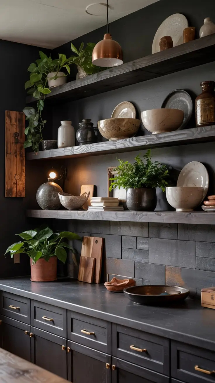 Dark Kitchen Ideas 2026: Modern, Luxury, Rustic and Brightened Dark Interior Designs