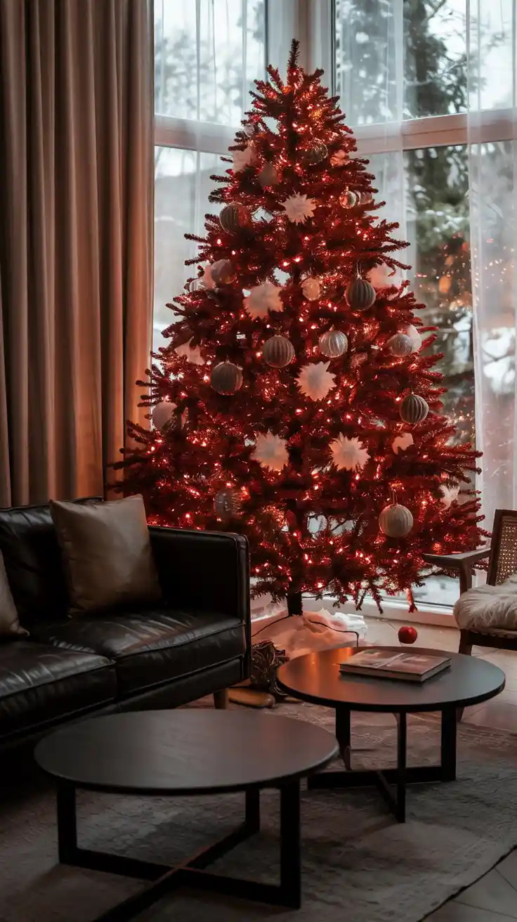 Red And White Christmas Tree 2025: Elegant Decor Ideas For A Classic Holiday Look