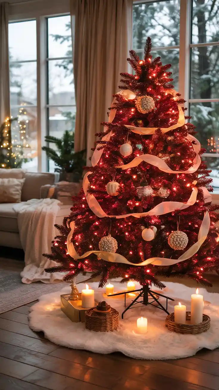 Red And White Christmas Tree 2025: Elegant Decor Ideas For A Classic Holiday Look