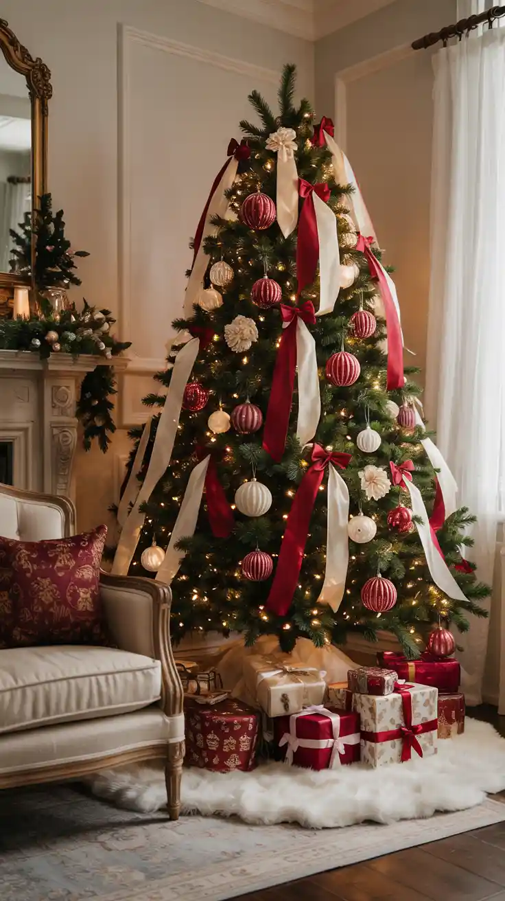Red And White Christmas Tree 2025: Elegant Decor Ideas For A Classic Holiday Look
