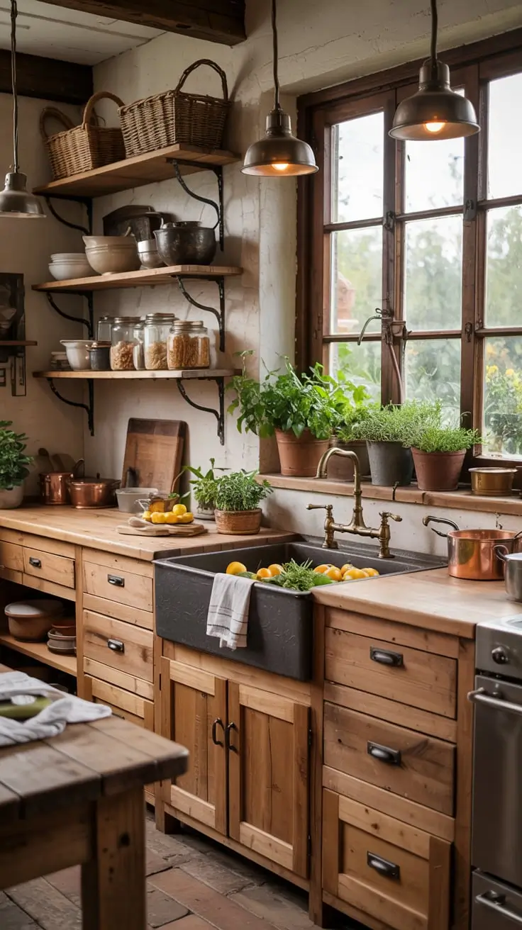Farmhouse Kitchen Ideas 2026: Cozy Rustic & Modern Country Design Trends