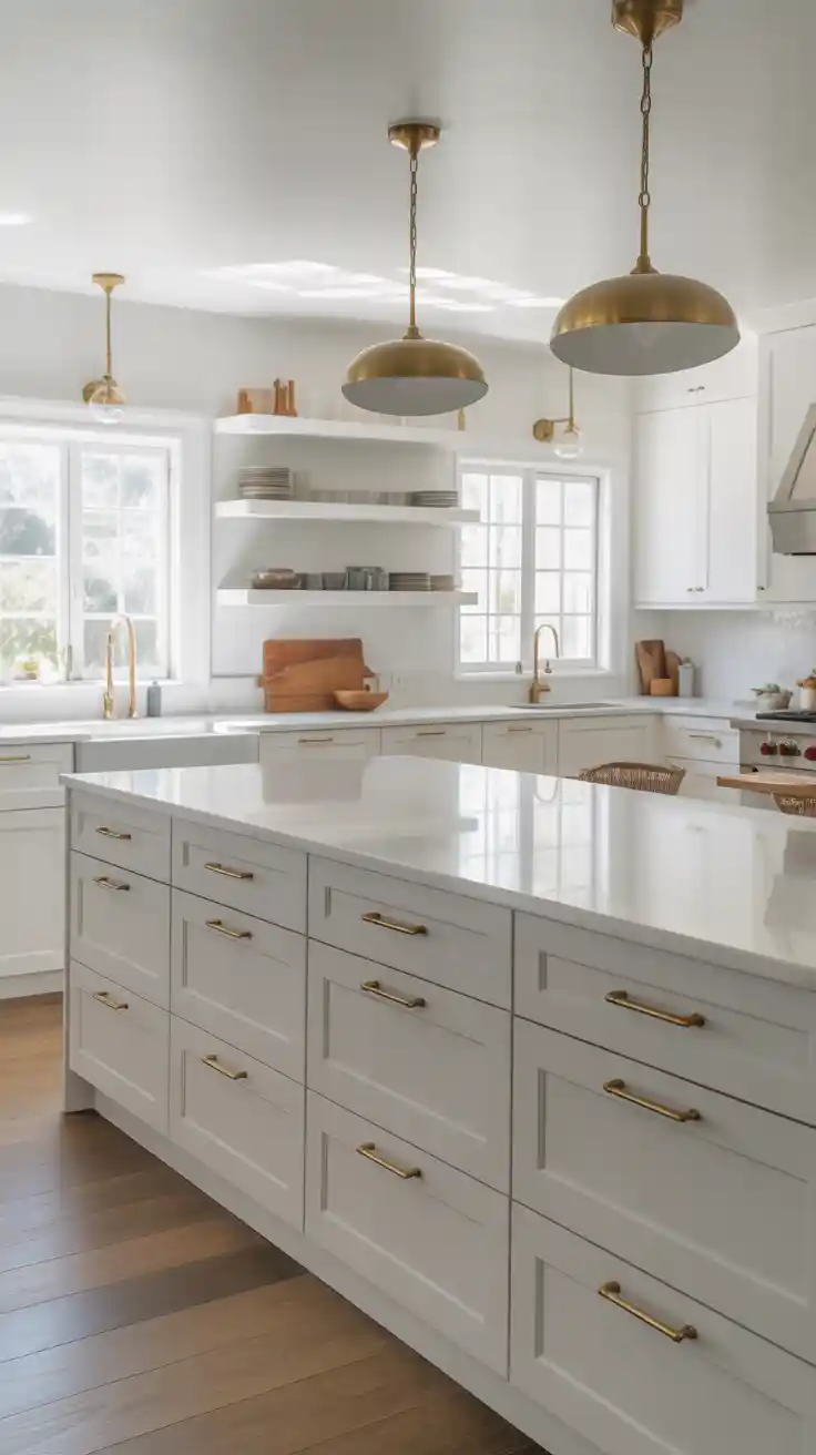 White Kitchen Cabinets Ideas 2026: Modern, Farmhouse & Transitional Design Inspirations