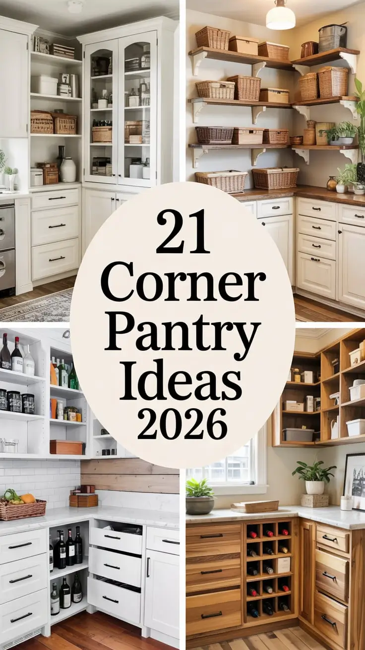 Corner Pantry Ideas 2026: Modern, Functional, and Space-Saving Kitchen Designs