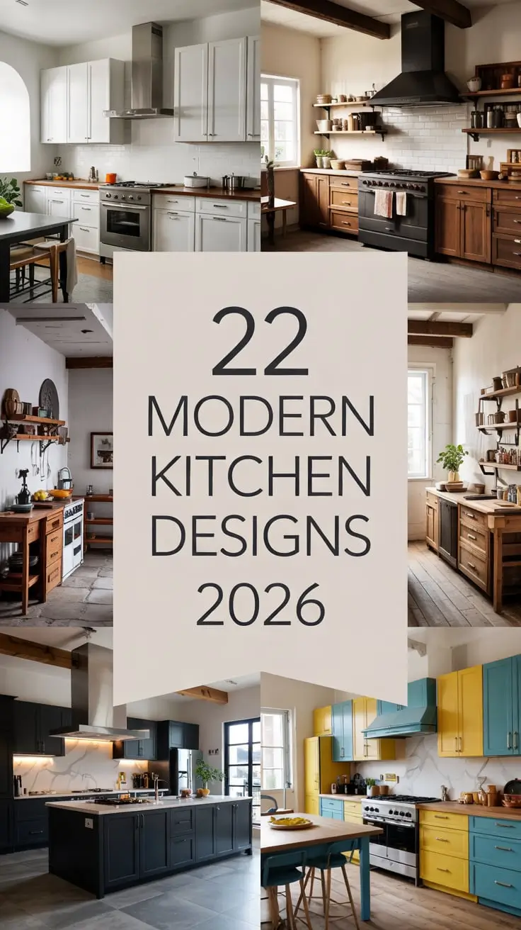 Modern Kitchen Designs 2026: Luxury Trends and Inspiration for Every Space