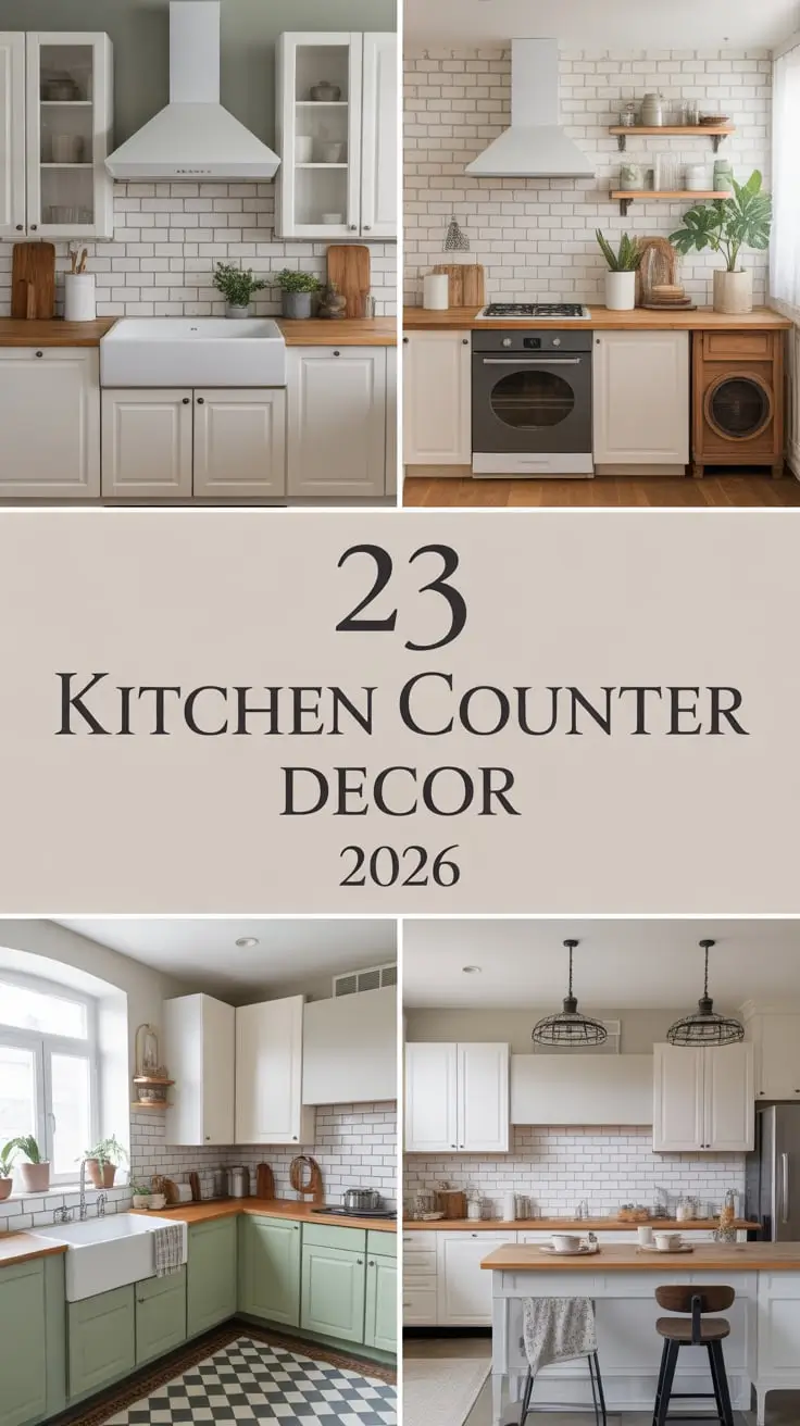 Kitchen Counter Decor 2026: Modern, Functional, and Stylish Ideas for Every Home