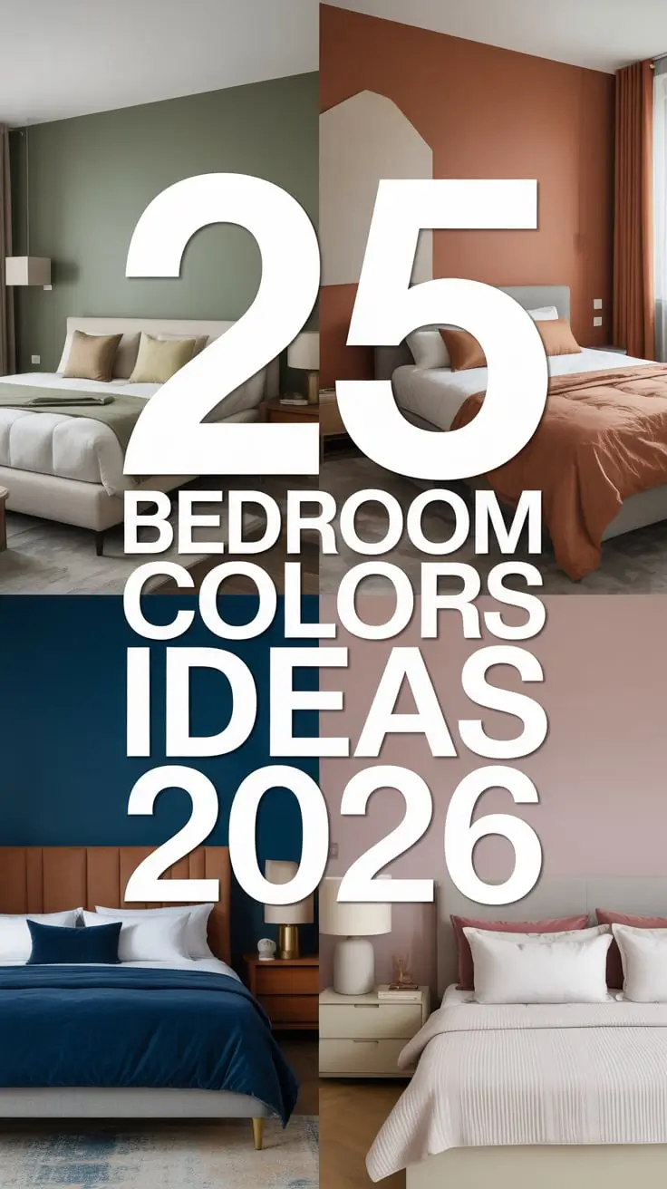 Bedroom Colors Ideas 2026: Modern, Calming, and Stylish Palettes for Every Space
