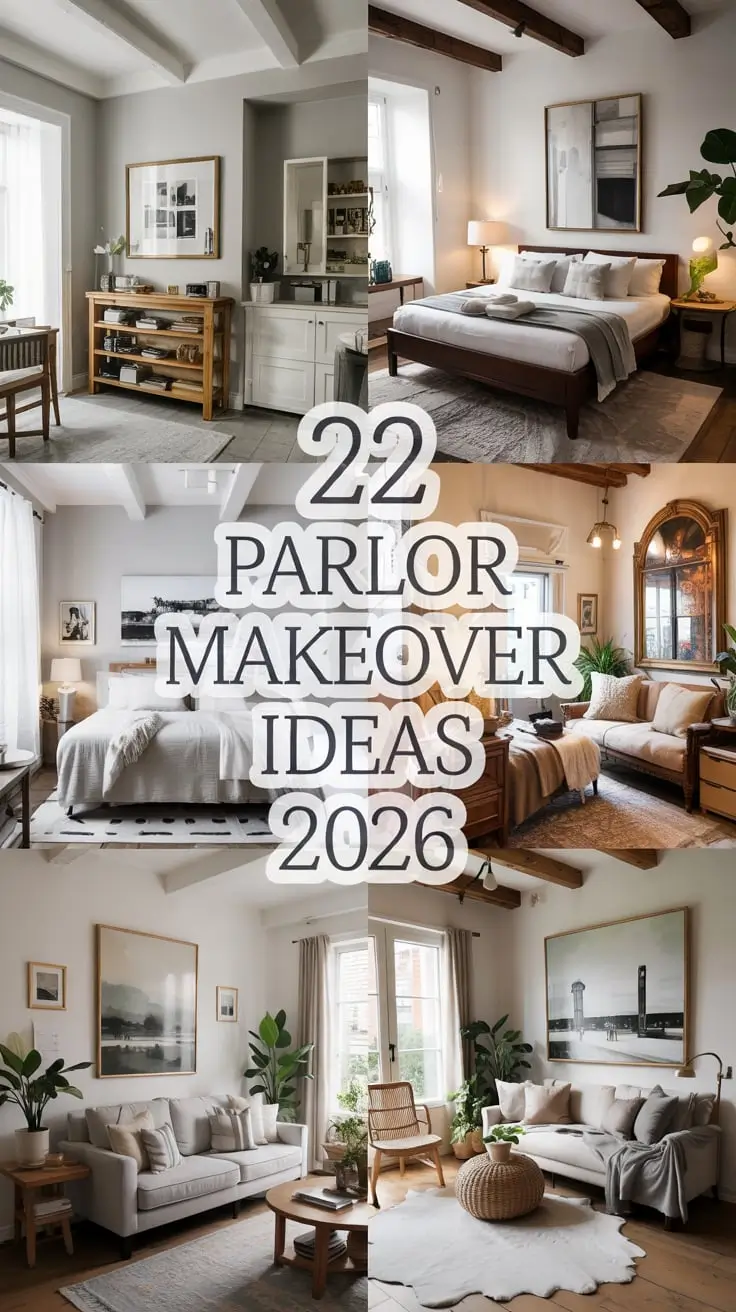 Parlor Makeover Ideas 2026: Stunning Transformations for Modern and Vintage-Inspired Spaces