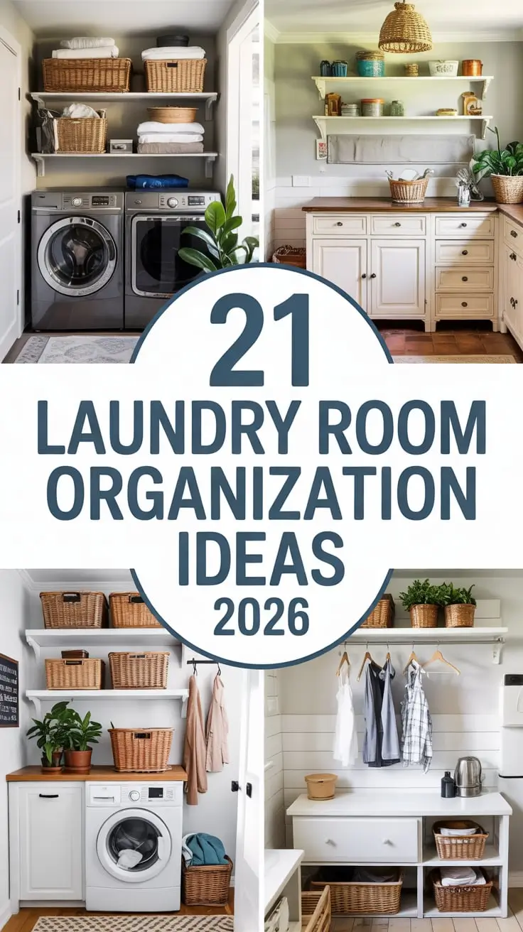 Laundry Room Organization Ideas 2026: Smart, Stylish & Space-Saving Solutions for Every Home