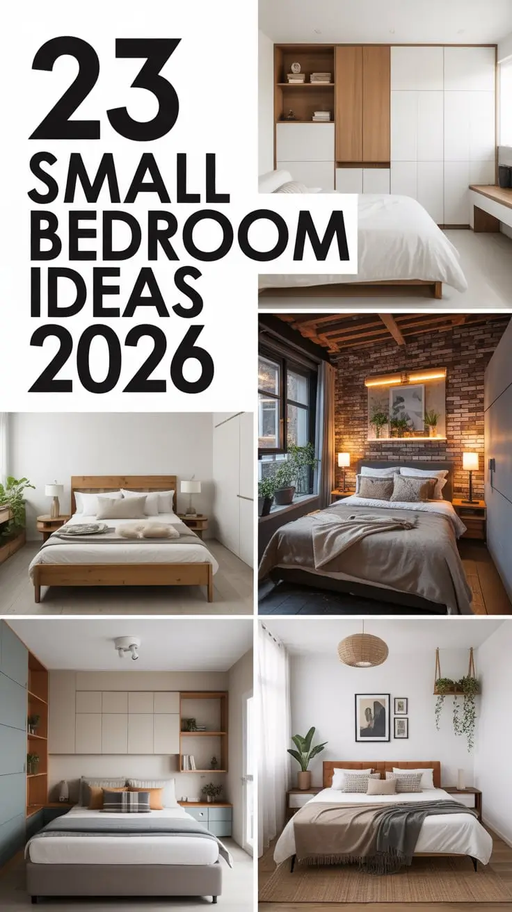 Small Bedroom Ideas 2026: Modern, Cozy, and Minimalist Designs for Every Lifestyle