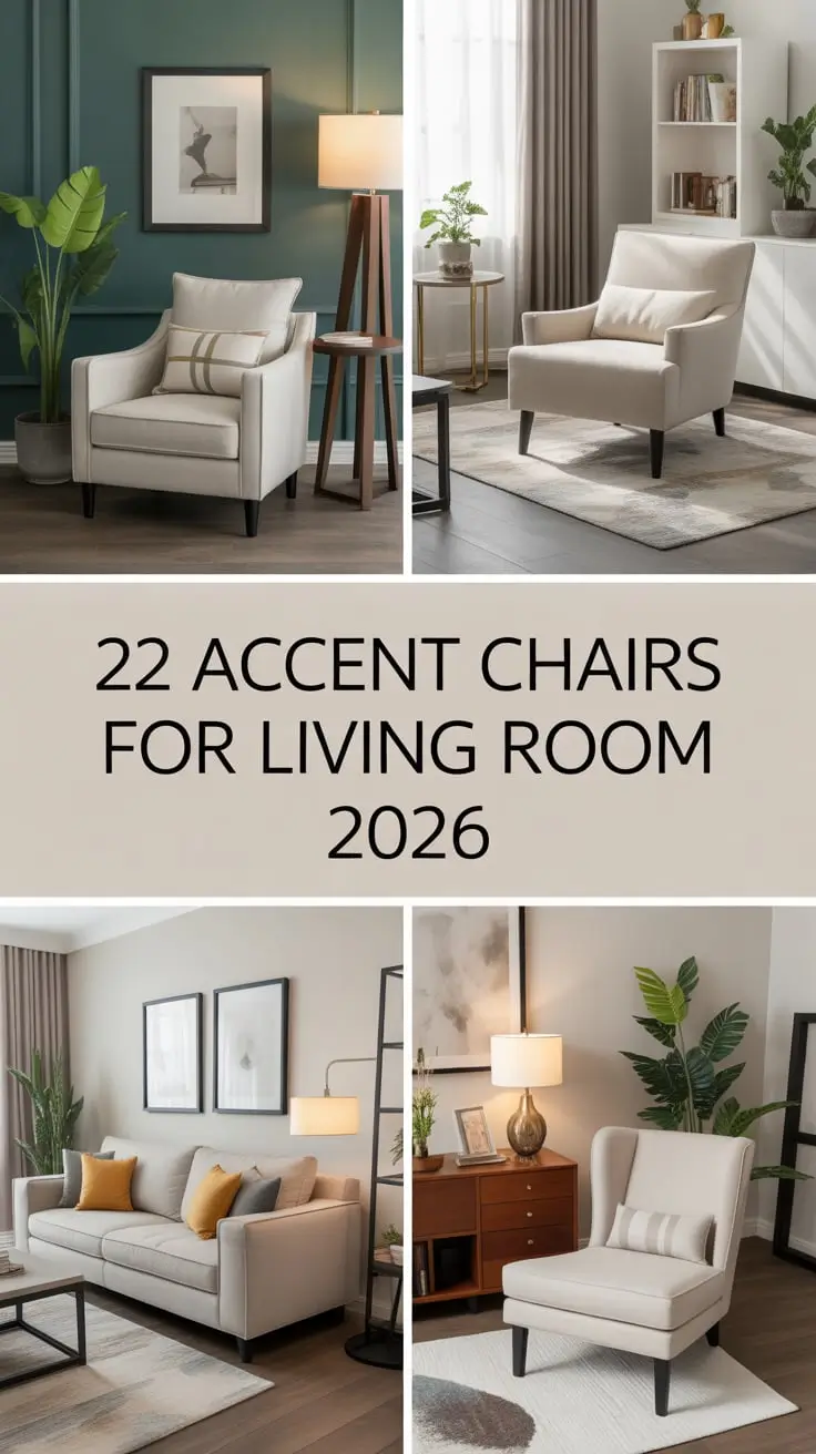 Accent Chairs For Living Room 2026: Top Styles, Trends, and Cozy Design Ideas