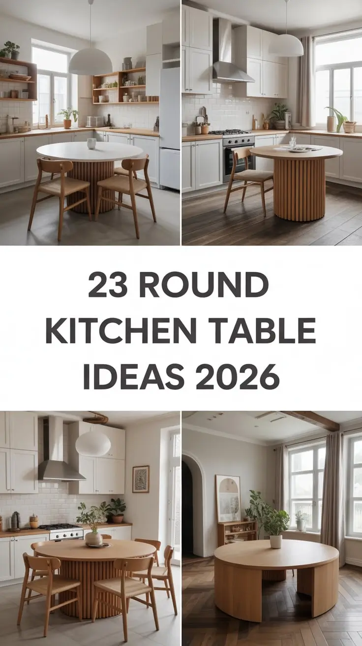 Round Kitchen Table Ideas 2026: Modern, Farmhouse & Unique Designs for Every Home