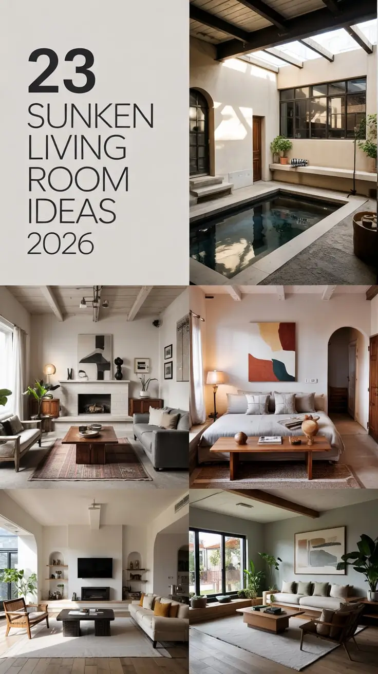 Sunken Living Room Ideas 2026 Transform Your Home With Modern Design Inspiration