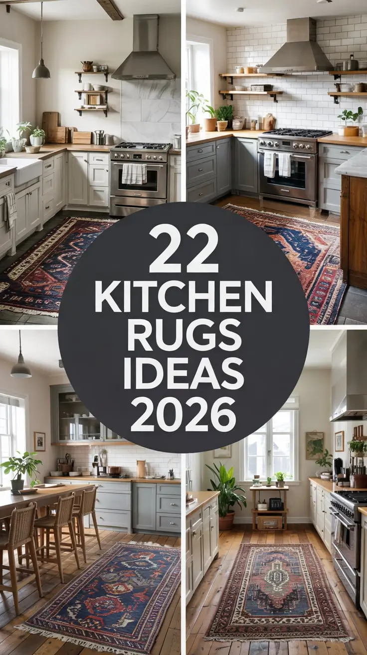 Kitchen Rugs Ideas 2026: Stylish, Practical, and Modern Rug Inspirations for Every Kitchen